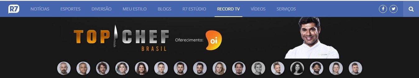 Site oficial do programa é um oferecimento da operadora Oi