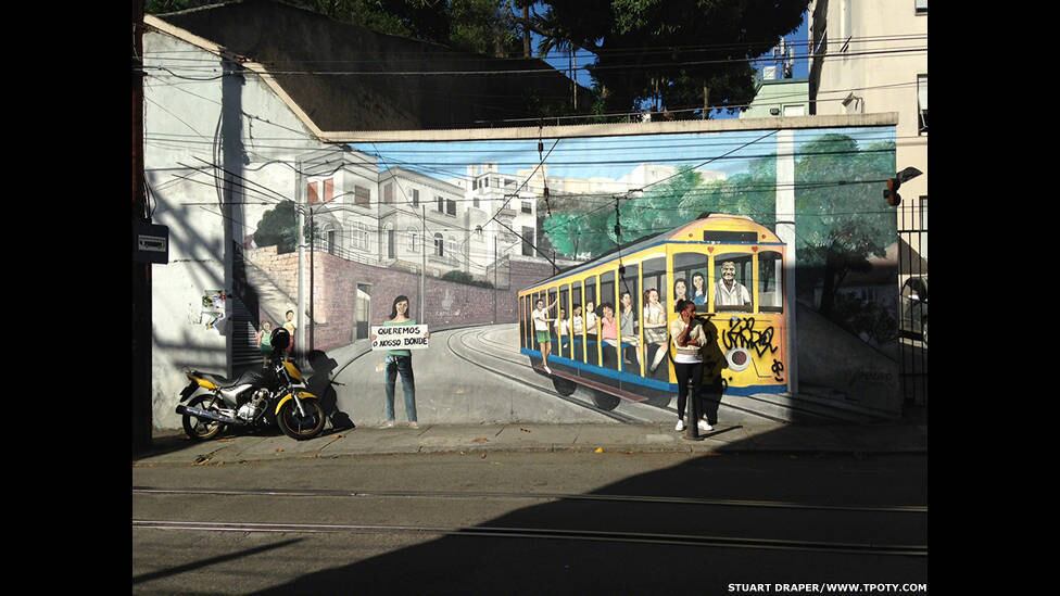 O outro prêmio nesta categoria foi para Stuart Draper, da Grã-Bretanha, com esta foto feita em Santa Teresa, no Rio de Janeiro