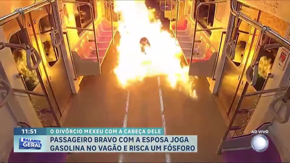 Passageiro ateia fogo em vagão de metrô lotado na Coreia do Sul