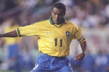 Romário eternizou o número 11 na seleção brasileira