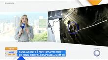Adolescente é executado por falsos policiais em Belo Horizonte (MG)