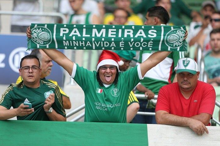 Torcida do Palmeiras fez a festa no Allianz Parque