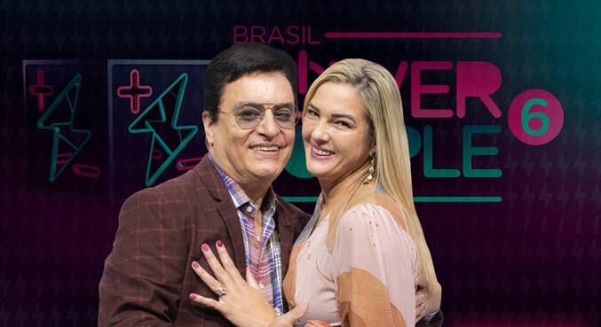 Nahim e a esposa, Andreia Andrade, estão animados para o Power Couple Brasil 6
