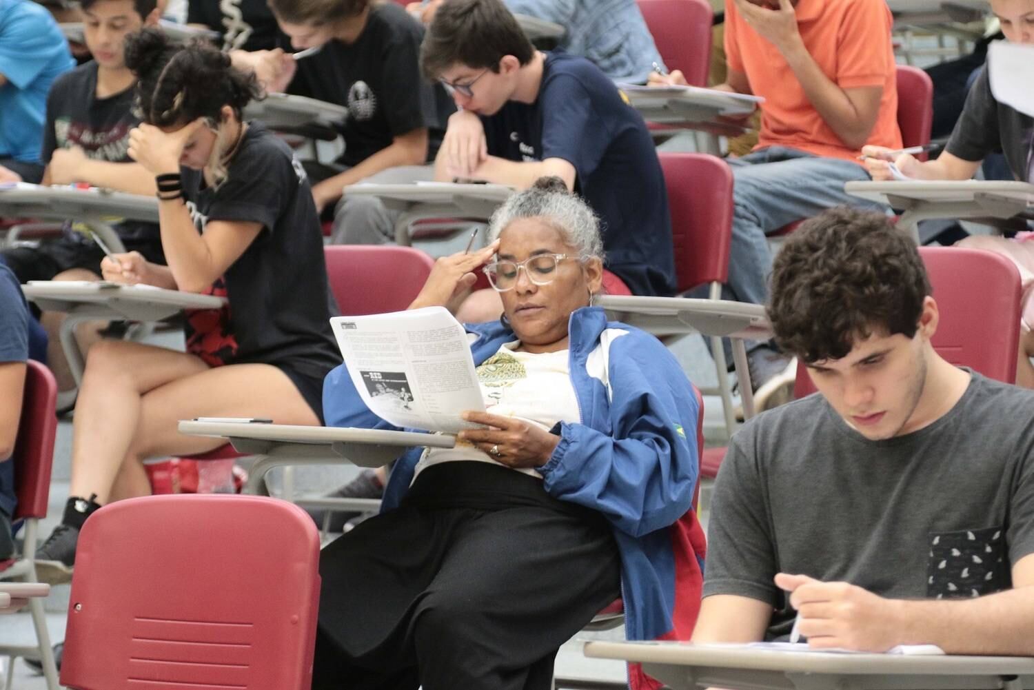 Candidatos participam da primeira fase do vestibular da Unicamp