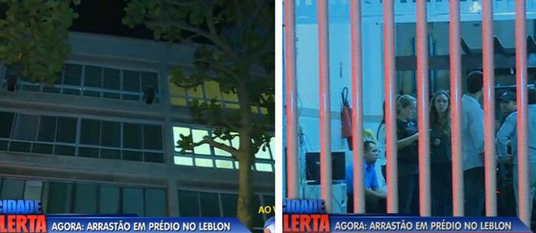 Grupo de criminosos armados rendeu porteiro e assaltou ao menos três apartamentos do edifício