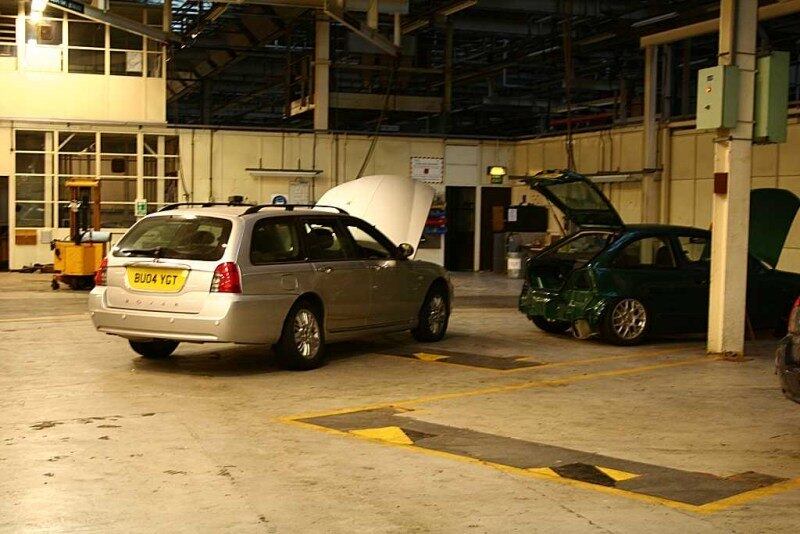 Fábrica abandonada da MG Rover em Longbridge (Reino Unido)