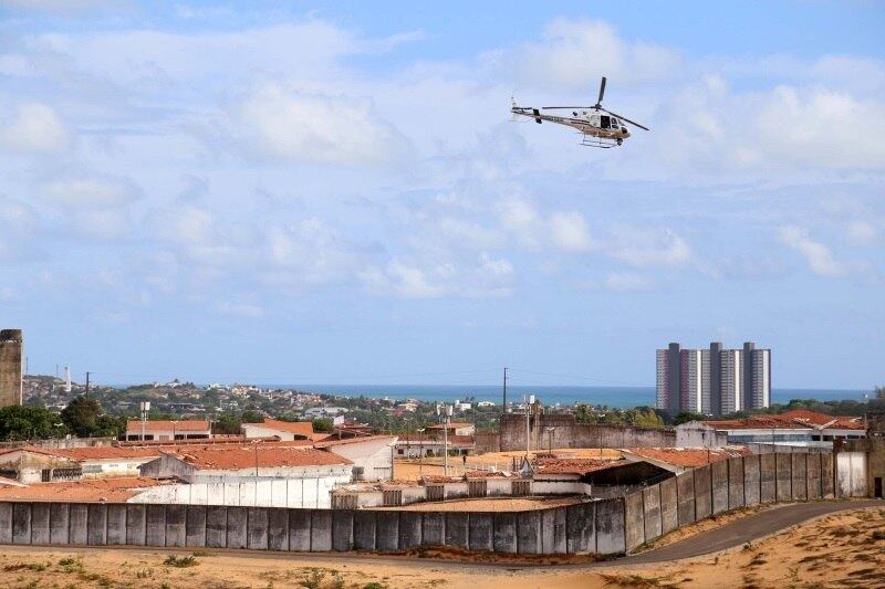 Após mais de 14 horas, terminou a rebelião na Penitenciária Estadual de Alcaçuz
