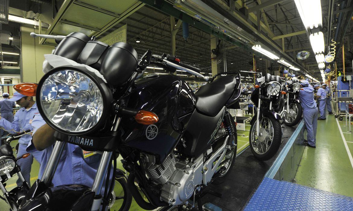 Produção de motocicletas tem o melhor resultado em 7 anos