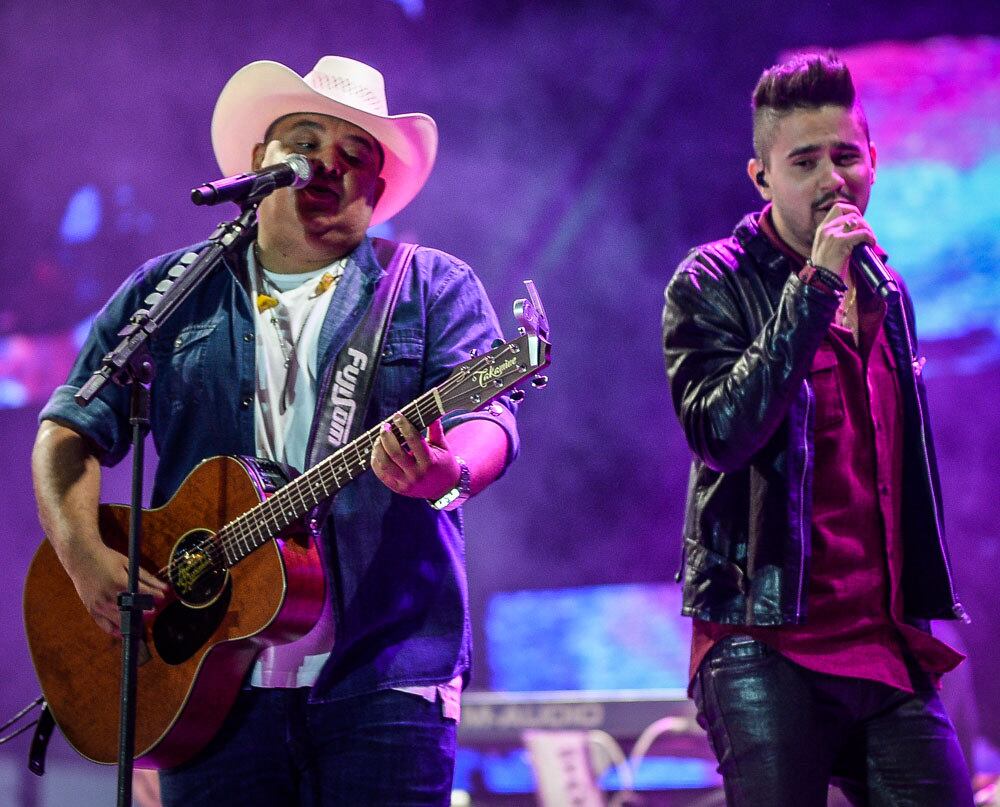 Show da dupla Humberto e Ronaldo na Festa do Peão de Barretos, em São Paulo, nesta terça-feira (25)