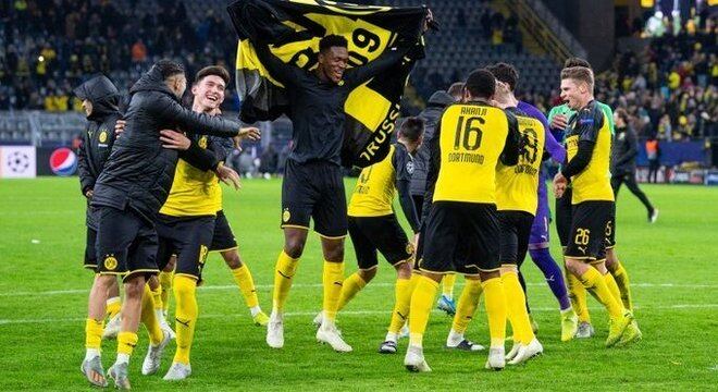 A classificação do Borussia Dortmund