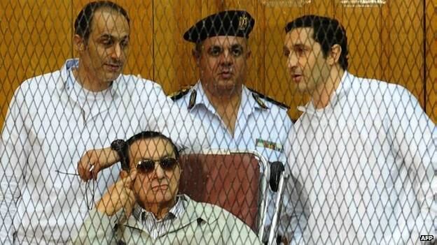 Mubarak está preso no Hospital das Forças Armadas de Maadi