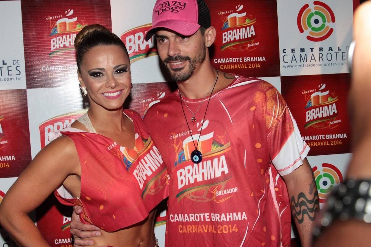 Viviane e Radamés posaram para as fotos