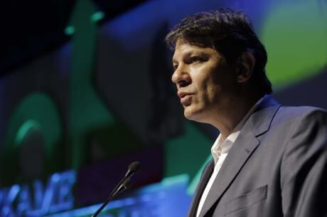 O prefeito de São Paulo, Fernando Haddad