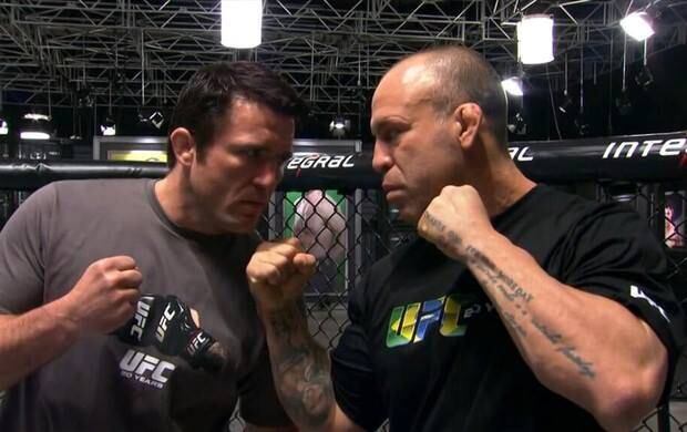 Chael Sonnen e Wanderlei Silva farão o embate entre os técnicos