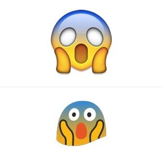 A cara de quem está assustado ou foi surpreendido