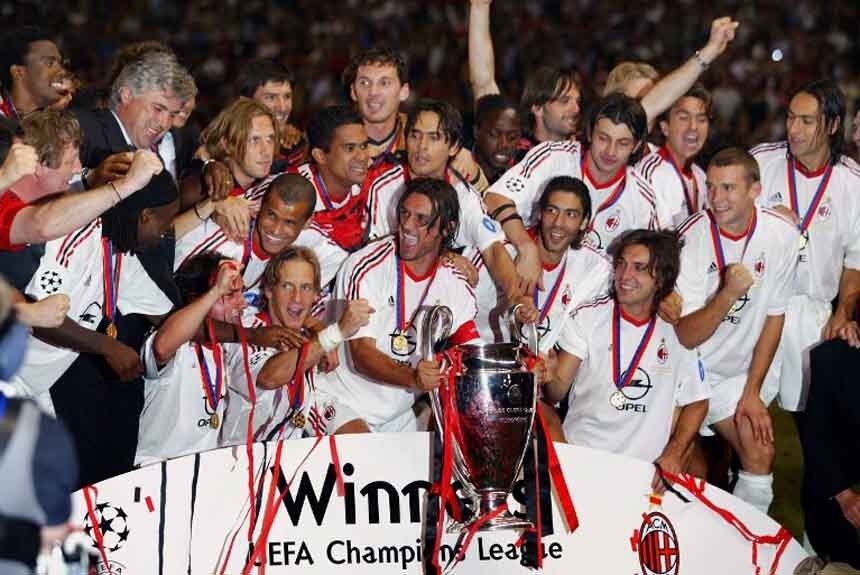 2003 - Milan 0(3) x (2)0 Juventus