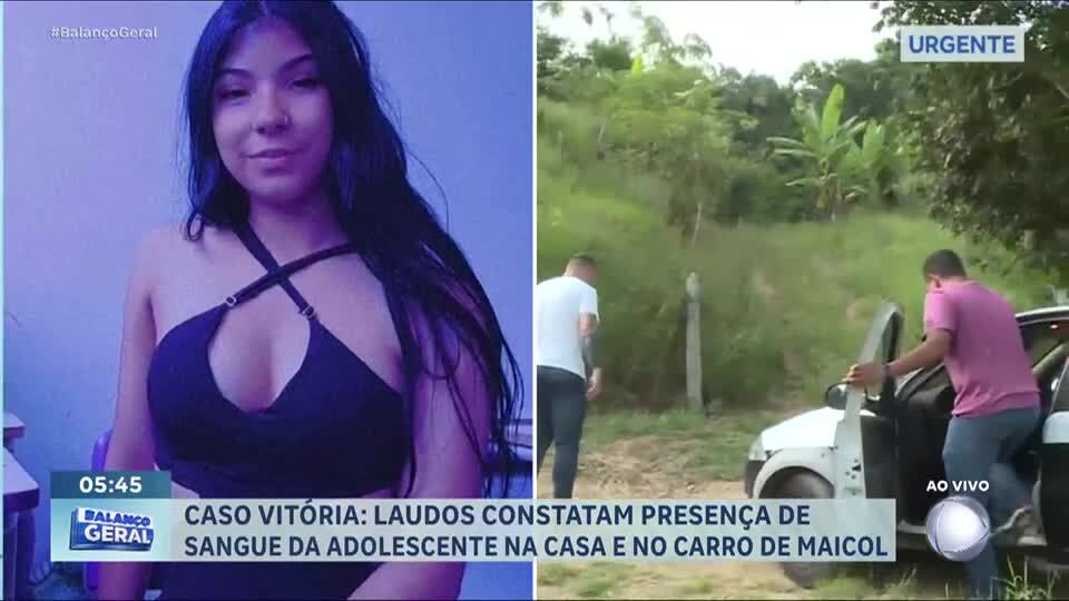 Caso Vitória: laudos constatam presença do sangue da jovem na casa e no carro do suspeito de matá-la