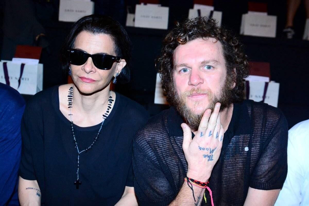 Os cantores Marina Lima e Otto 