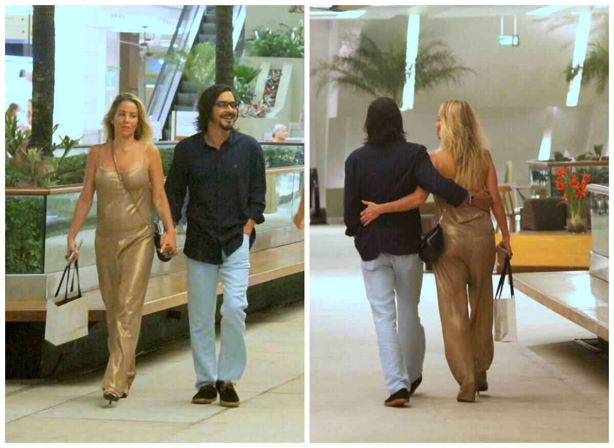 Danielle Winits e André Gonçalves aproveitaram o fim da noite desta terça-feira (20) para darem um passeio 

Acesse o R7 Play e assista à programação da Record quando quiser
