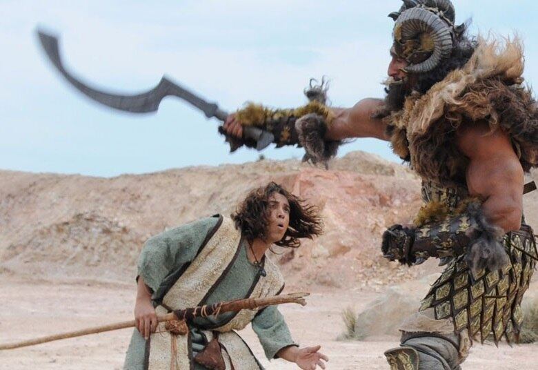 Por dias, Golias provocou os hebreus e Davi ficou bastante irritado com as blasfêmias que ele disse em relação ao seu Deus. O jovem, então, se oferece para um duelo e todos ficam perplexos