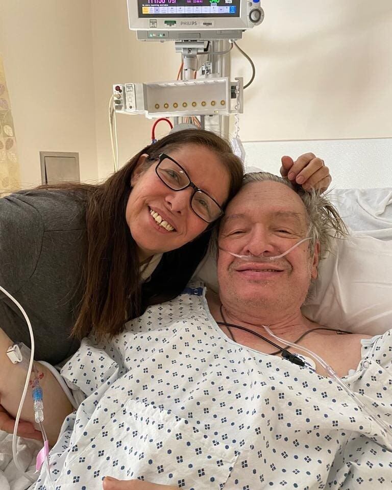 Olavo ficou 2 dias em hospital