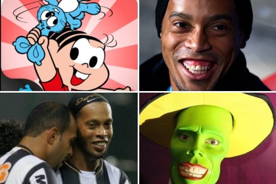 Mônica? Máskara? Ronaldinho Gaúcho? Se você acreditar ser impossível unir esses três elementos, você está completamente errado ou, pelo menos, não acompanhou a mudança de visual do R10 ao longo da carreira