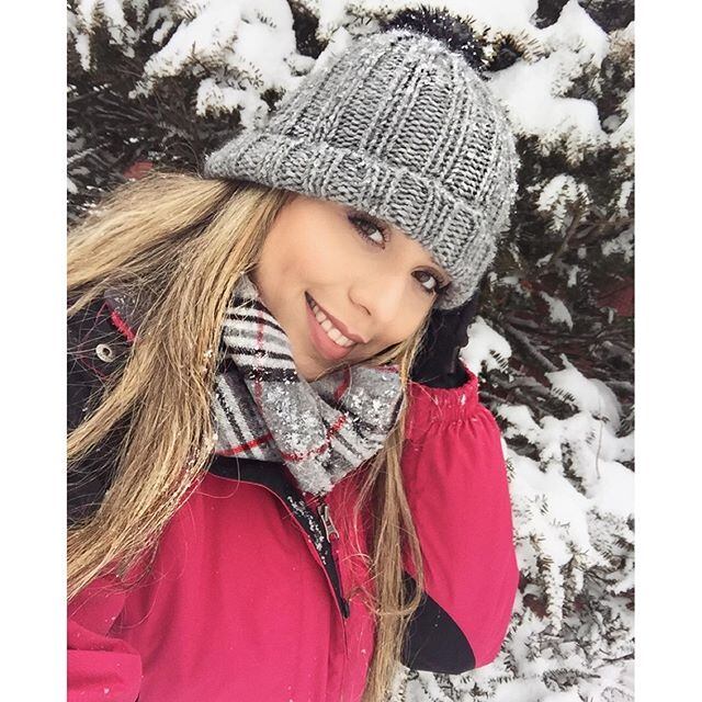 No frio, Érica fica ainda mais bonita...