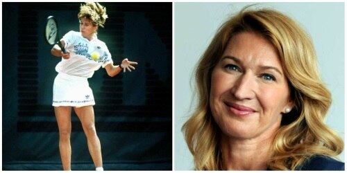 A alemã Steffi Graf, ganhou nada menos que 22 Grand Slam. E a bela loira se casou com o tenista que vem a seguir...

