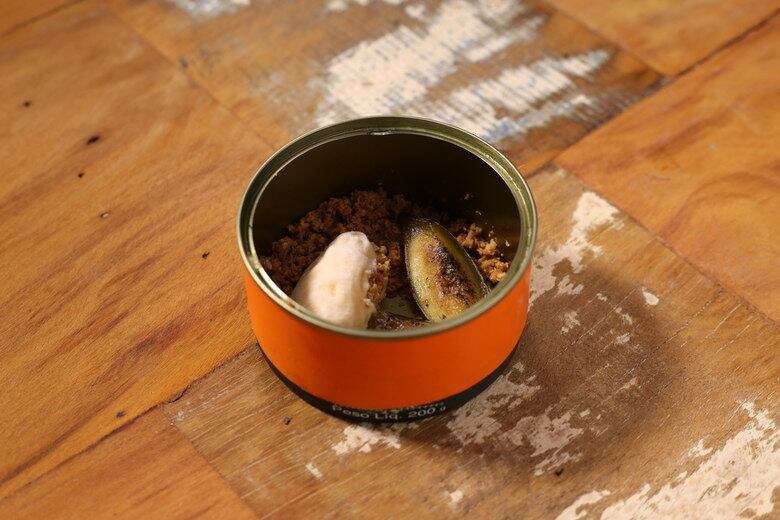 A sobremesa do menu da equipe de Dadis chamou a atenção de Felipe Bronze. O sorvete de milho com figo na lata deixou o apresentador com gostinho de quero mais!