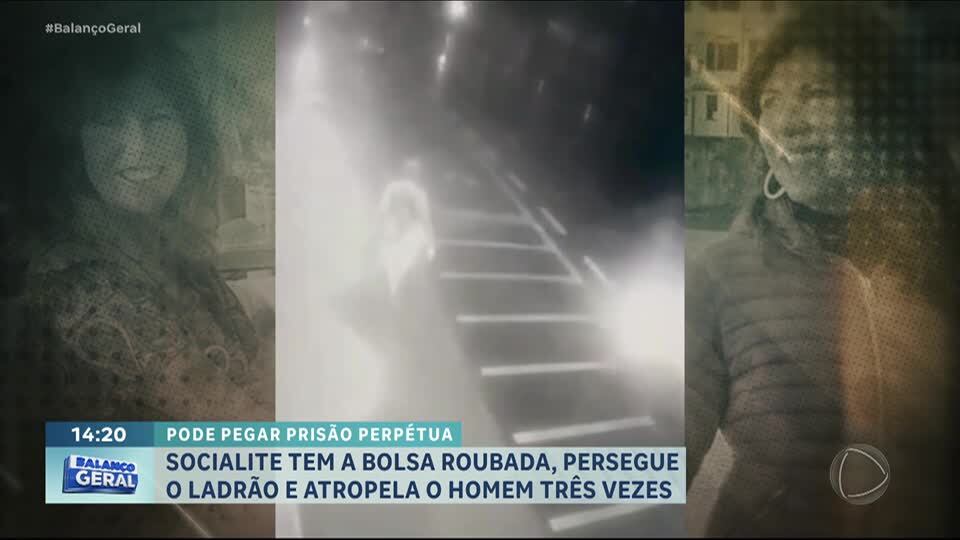 Socialite atropela e mata ladrão após ter bolsa roubada na Itália