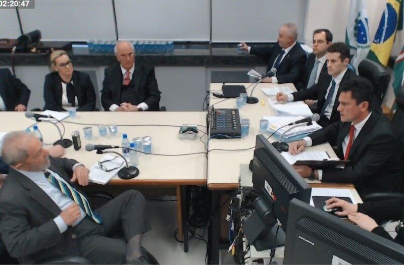 Ex-presidente Luiz Inácio Lula da Silva depôs para o juiz federal Sérgio Moro