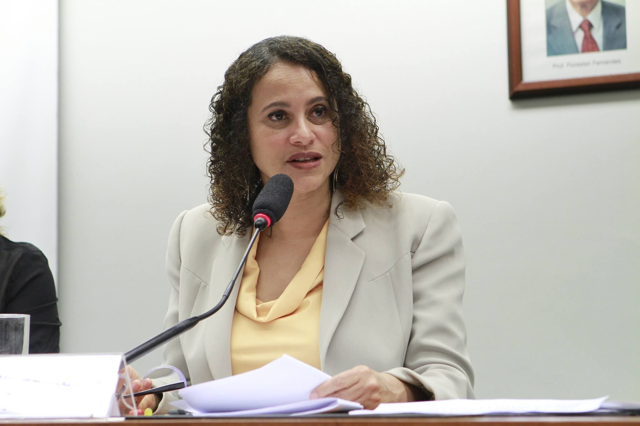 A presidente nacional do PCdoB, deputada Luciana Santos (PE) protocolou com o documento nesta quinta-feira (14)
