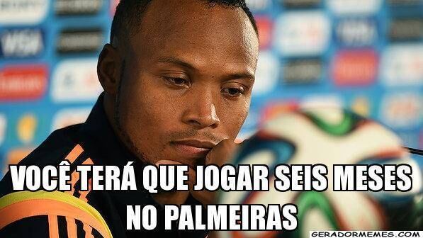 Zuniga não foi punido pela Fifa, mas poderia ser punido pelo R7. Pensando nisso, encontramos algumas punições severas que os internautas deram ao lateral colombiano. Vamos combinar que jogar no Palmeiras nunca é algo muito interessante...