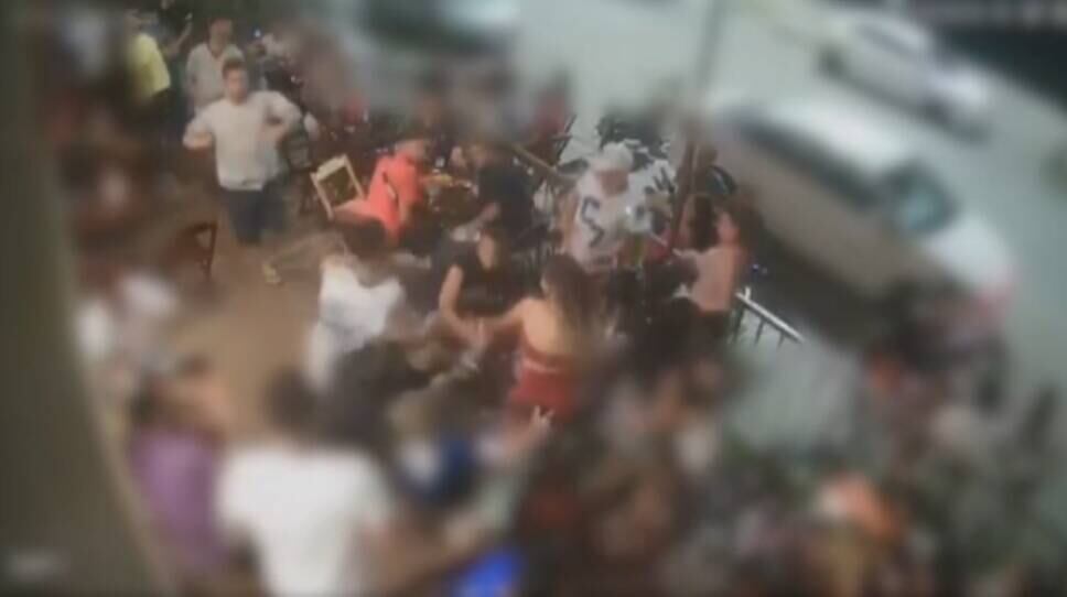 Quando a polícia chegou, os envolvidos já não estavam mais no local