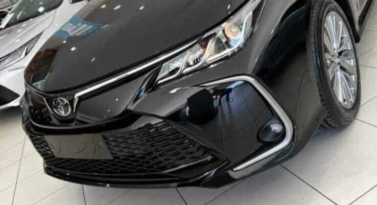 Nova dianteira do Corolla 2024