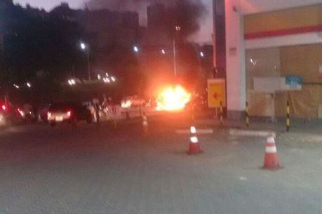 O incidente não registrou vítima, apenas danos materiais