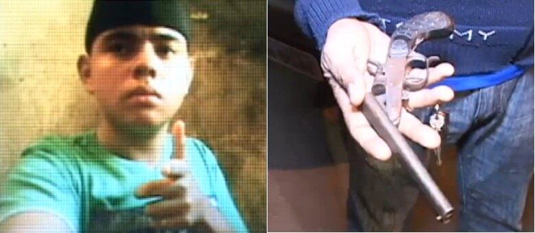 Adolescente encontra arma no lixo e mata amigo de infância (foto) de 14 anos