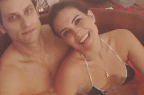 Kamilla e Eliéser foram para um spa nesta terça-feira (12)