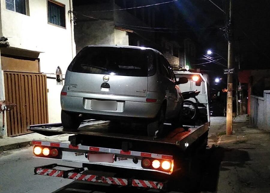 Carro usado por suspeitos para o crime foi localizado por meio de imagens de câmeras