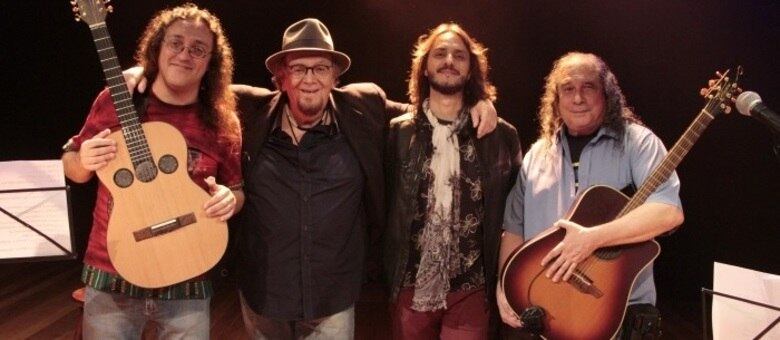 O show Encontro das Gerações do Folk Rock Rural une quatro nomes do gênero