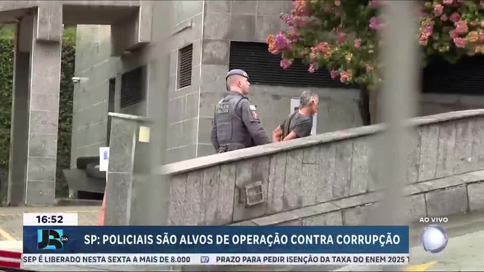 Quatro policiais civis são presos por suspeita de cobrar propina de influenciadores na Grande SP