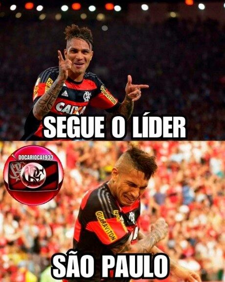Internautas fazem piadas com troca da liderança do Brasileirão