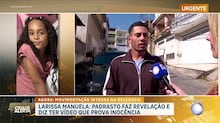 Caso Larissa Manuela: padrasto de menina de 10 anos assassinada fala com o Cidade Alerta