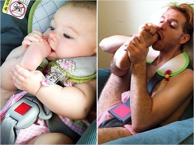 Chupando o dedão: que não cabe mais na boca