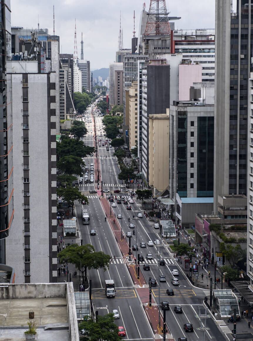 São Paulo, SP - 26.12.2023 - Av. Paulista _  Palco da Virada, av. Paulista, se prepara para 2024 com o show da Virada. Foto Edu Garcia/R7 