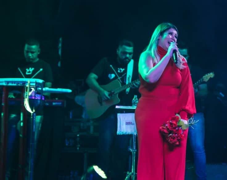 Marília Mendonça após anunciar a gravidez