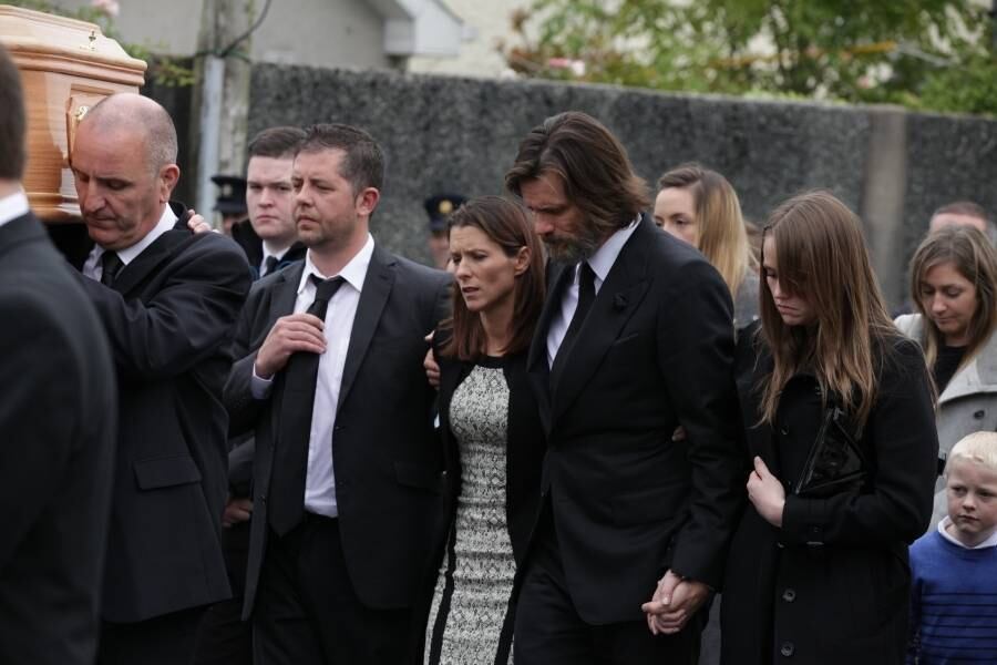 Cathriona White deixou uma carta de despedida para o ator em sua casa