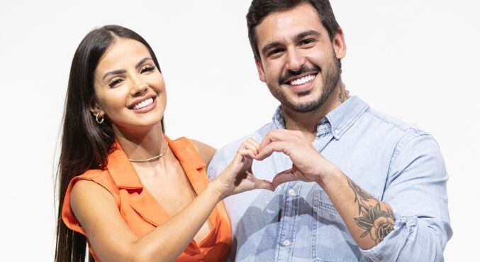Luana e Hadad foram o último casal eliminado do Power Couple Brasil 6