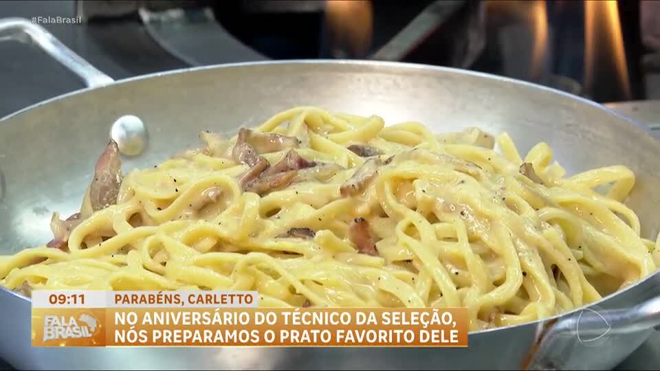 Carlo Ancelotti celebra 66 anos e Fala Brasil prepara o prato favorito dele; confira