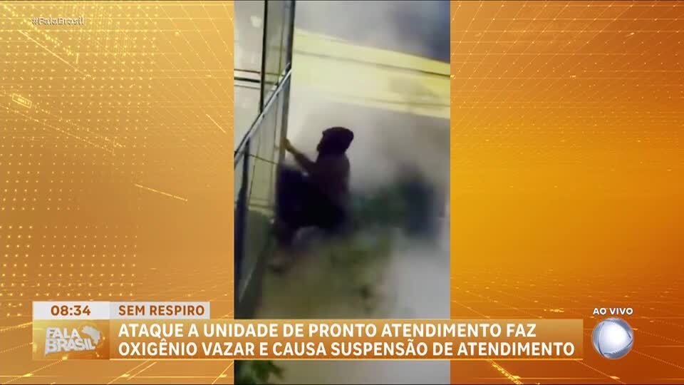 Criminosos invadem unidade de pronto atendimento no ABC paulista e causam vazamento de oxigênio
